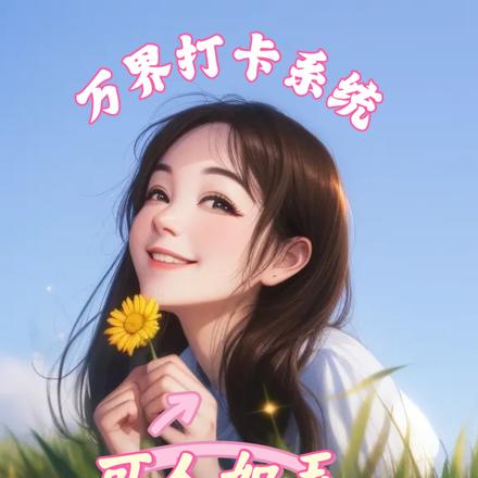 万界打卡系统,可人如玉可心如兰